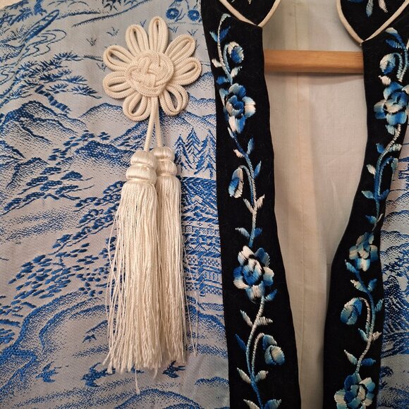 Mount Antelope Vintage brocade jacket fully lined size medium - Picture 8 of 14